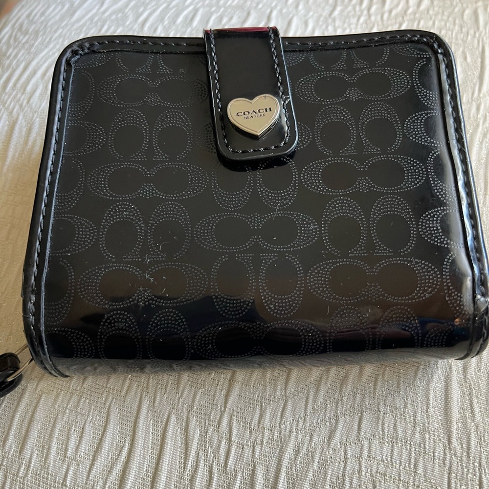 Coach Black Wallet